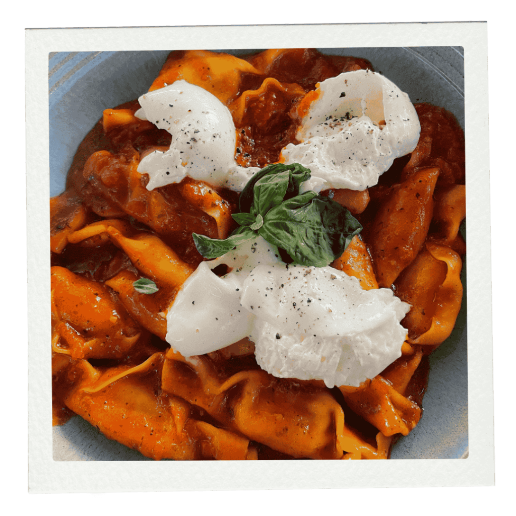 pasta con mozarella